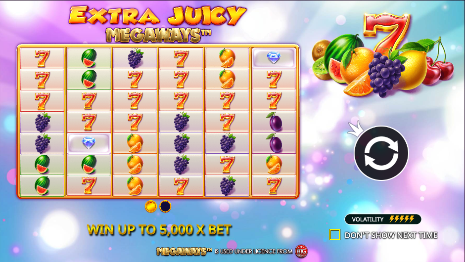 Extra Juicy Megaways (Pragmatic Play) Image 1
